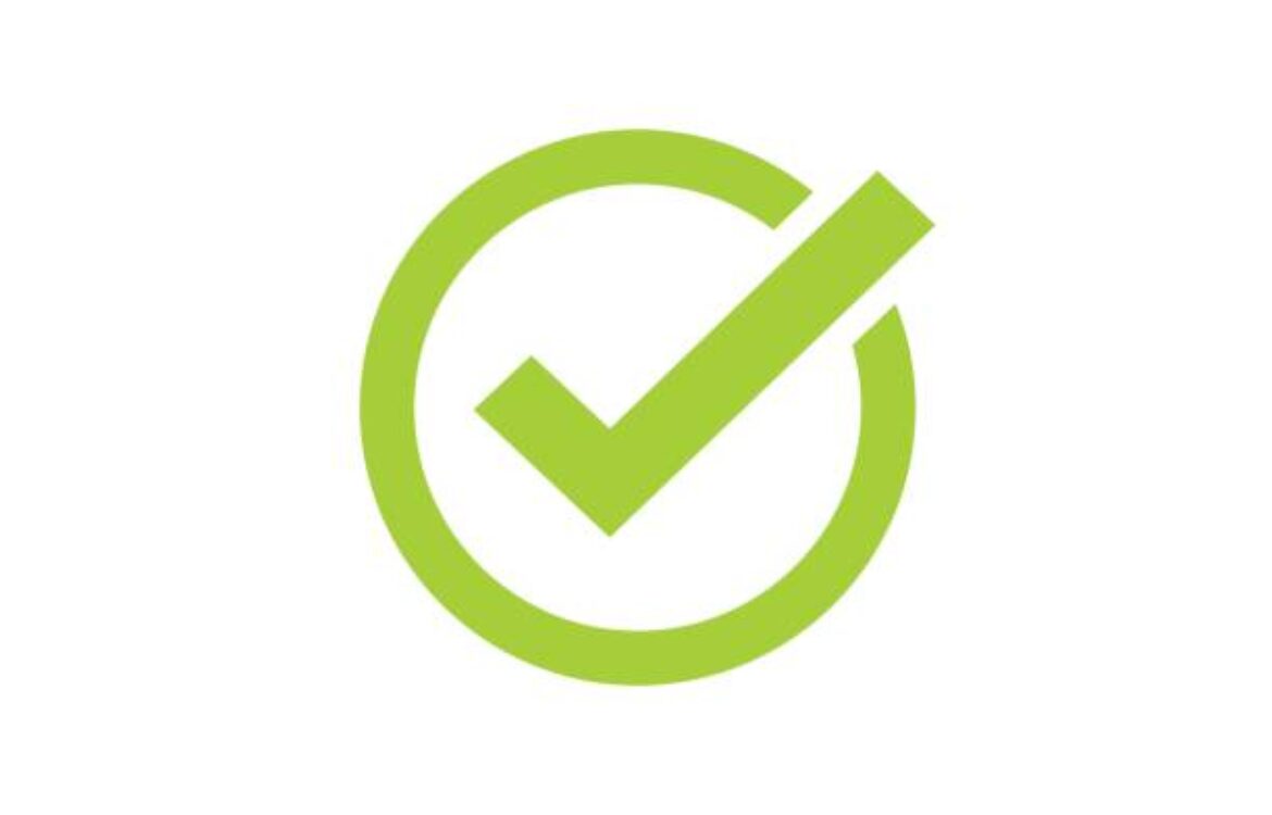green tick
