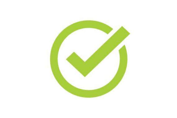 green tick